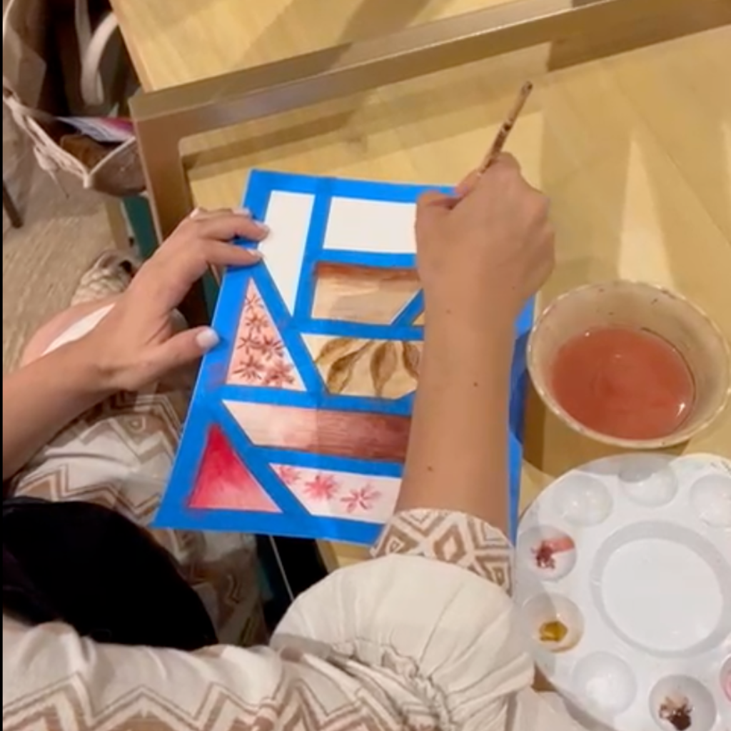 taller de integración arte texturizado